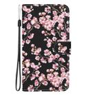 For Realme 13+ Global Crystal Texture Colored Drawing Leather Phone Case(Plum Bossom) - 2