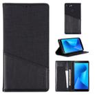 For Asus Zenfone Max Plus (M1) ZB570TL MUXMA MX109 Horizontal Flip Leather Case with Holder & Card Slot & Wallet(Black) - 1