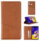 For Asus Zenfone 5z ZS620KL MUXMA MX109 Horizontal Flip Leather Case with Holder & Card Slot & Wallet(Brown) - 1
