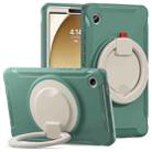 For Samsung Galaxy Tab A9 Shockproof TPU + PC Protective Tablet Case(Emmerald Green) - 1