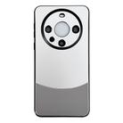 For Huawei Mate 60 Shockproof Frosted PC Silicone Frame Phone Case(Silver) - 1