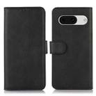 For Google Pixel 8a Cow Texture Flip Leather Phone Case(Black) - 1