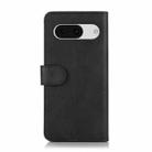 For Google Pixel 8a Cow Texture Flip Leather Phone Case(Black) - 3