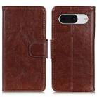 For Google Pixel 8a Nappa Texture Horizontal Flip Leather Phone Case(Brown) - 1