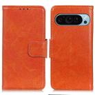 For Google Pixel 9 Nappa Texture Horizontal Flip Leather Phone Case(Orange) - 1