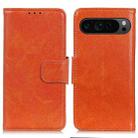 For Google Pixel 9 Pro Nappa Texture Horizontal Flip Leather Phone Case(Orange) - 1