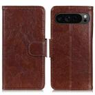 For Google Pixel 9 Pro Nappa Texture Horizontal Flip Leather Phone Case(Brown) - 1