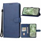 For Google Pixel 8a Leather Phone Case(Blue) - 1