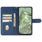 For Google Pixel 8a Leather Phone Case(Blue) - 3