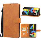 For Google Pixel 4a 4G Leather Phone Case(Brown) - 1