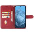 For Google Pixel 9 Pro XL Leather Phone Case(Red) - 3