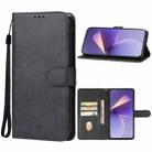 For Meizu 21 Leather Phone Case(Black) - 1