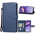 For Meizu 21 Leather Phone Case(Blue) - 1