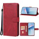 For Meizu 21 Note Leather Phone Case(Red) - 1