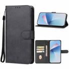 For Meizu 21 Note Leather Phone Case(Black) - 1