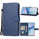 For Meizu 21 Note Leather Phone Case(Blue) - 1