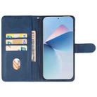 For Meizu 21 Note Leather Phone Case(Blue) - 3