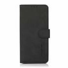 For Google Pixel 9a KHAZNEH Matte Texture Leather Phone Case(Black) - 3