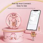 ONIKUMA T301 Transparent Cartoon Wireless Bluetooth Earphone(Pink) - 7
