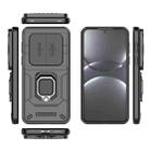 For Huawei Mate 70 Pro 5G / 70 Pro+ 5G Sliding Camshield TPU + PC Shockproof Phone Case with Holder(Black) - 3