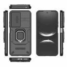 For Huawei nova 14 5G Sliding Camshield TPU + PC Shockproof Phone Case with Holder(Black) - 3