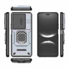 For Huawei nova 14 Pro 5G Sliding Camshield TPU + PC Shockproof Phone Case with Holder(Grey) - 3