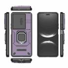 For Huawei nova 14 Pro 5G Sliding Camshield TPU + PC Shockproof Phone Case with Holder(Purple) - 3