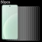 For Meizu 20 Classic 50pcs 0.26mm 9H 2.5D Tempered Glass Film - 1