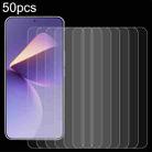 For Meizu 21 50pcs 0.26mm 9H 2.5D Tempered Glass Film - 1