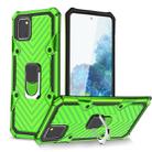 For Samsung Galaxy A81 Cool Armor PC + TPU Shockproof Case with 360 Degree Rotation Ring Holder(Green) - 1