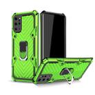 For Samsung Galaxy S20+ Cool Armor PC + TPU Shockproof Case with 360 Degree Rotation Ring Holder(Green) - 1
