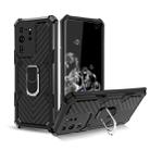 For Samsung Galaxy S20 Ultra Cool Armor PC + TPU Shockproof Case with 360 Degree Rotation Ring Holder(Black) - 1