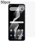 For Cricket Debut S3 50pcs 0.26mm 9H 2.5D Tempered Glass Film - 1