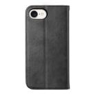 For iPhone SE 2024 Cubic Grid Calf Texture Magnetic Leather Phone Case(Black) - 3