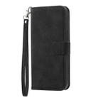 For iPhone 16 Pro Dierfeng Dream Line TPU + PU Leather Phone Case(Black) - 2