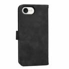 For iPhone SE 2024 Dierfeng Dream Line TPU + PU Leather Phone Case(Black) - 3