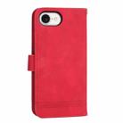 For iPhone SE 2024 Dierfeng Dream Line TPU + PU Leather Phone Case(Red) - 3