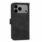 For iPhone 17 Pro Max Dierfeng Dream Line TPU Hybrid PU Leather Phone Case(Black) - 3