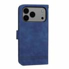 For iPhone 17 Pro Max Dierfeng Dream Line TPU Hybrid PU Leather Phone Case(Blue) - 3
