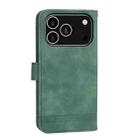 For iPhone 17 Pro Dierfeng Dream Line TPU Hybrid PU Leather Phone Case(Green) - 3