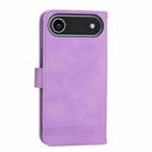 For iPhone 17 Air Dierfeng Dream Line TPU Hybrid PU Leather Phone Case(Purple) - 3