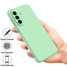 For Samsung Galaxy A17 4G Solid Color Liquid Silicone Dropproof Full Coverage Phone Case(Green) - 2