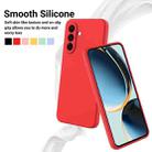 For Samsung Galaxy A17 4G Solid Color Liquid Silicone Dropproof Full Coverage Phone Case(Red) - 3