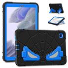 For Samsung Galaxy Tab A7 Lite T220 Spider Silicone Hybrid PC Shockproof Tablet Case(Black Blue) - 1