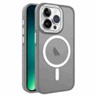 For iPhone 13 Pro Max Two-color Frosted MagSafe Magnetic Phone Case(Grey) - 1