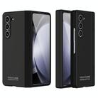 For Samsung Galaxy Z Fold5 Extraordinary Series Hinged Folding Full Phone Case(Black) - 1
