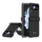 For Samsung Galaxy Z Flip4 5G Extraordinary Series Hinged Folding Full Phone Case(Black) - 1