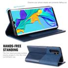 For Huawei P30 Pro MUXMA MX109 Horizontal Flip Leather Case with Holder & Card Slot & Wallet(Blue) - 4