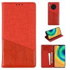 For Huawei Mate 30 MUXMA MX109 Horizontal Flip Leather Case with Holder & Card Slot & Wallet(Red) - 1