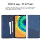 For Huawei Mate 30 MUXMA MX109 Horizontal Flip Leather Case with Holder & Card Slot & Wallet(Blue) - 3
